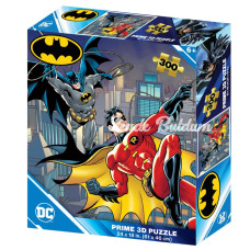 NessiWorld Prime 3D  Batman ve Robin 300 Parça Yetişkin Puzzle 32710