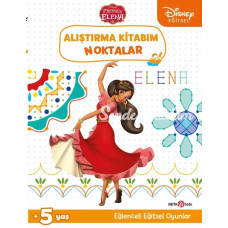 NessiWorld Disney Eğitsel Prenses Elena Alıştırma Kitabım Noktalar