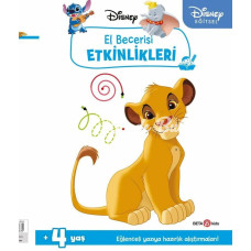 NessiWorld Disney Eğitsel Simba El Becerisi Etkinlikleri Yazıya Hazırlık