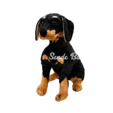 Oturan Rottweiler Peluş 68 cm