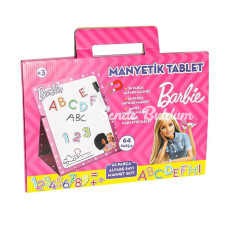 2229 Barbie Manyetik Tablet 64 Parça Dıytoy