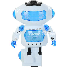 NessiWorld Kutulu Yürüyen Sesli Işıklı Robot