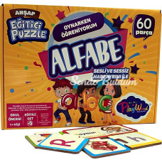 NessiWorld Eğitici Ahşap Puzzle Alfabe