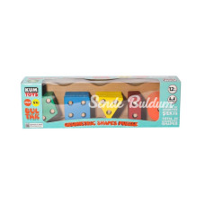 NessiWorld KM5656 Ahşap Beşli Bultak Kumtoys