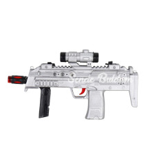 FAB 828 Pilli Işıklı Silah Prestij Oyuncak