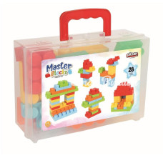 03 577 Master Bloklar 28 Parça Çantalı Pilsan Oyuncak