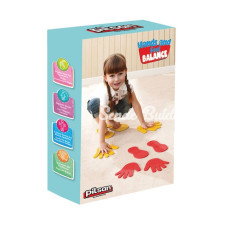 03 707 EL ve AYAK DENGE OYUNU KIRMIZISARIMAVİ