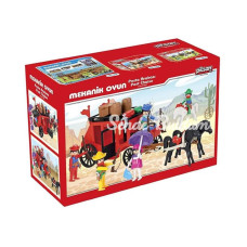 Nessiworld 04 002 Mini Mekanik Seri 2 Posta Arabası Pilsan Oyuncak