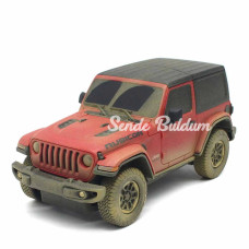 1:24 Jeep Wrangler Rubicon Muddy Uzaktan Kumandalı Araba 1:24 Jeep Wrangler Rubicon Muddy Uzaktan Kumandalı Araba