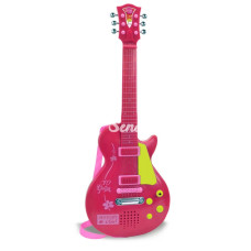 Nessiworld Elektronik Tuşlu ve Telli Askılı Pembe Gitar