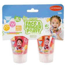 2in1 Doğal Yüz ve Parmak Boyası 2’li