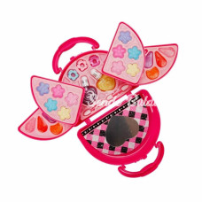 4278 Pretty Pinky 3 Katlı Pembe Çantalı Makyaj Seti Sunman