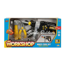 NessiWorld 4606 Zapp Toys My Workshop Matkaplı Tamir Seti 9 Parça