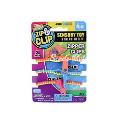 4785 Zıp Clip Zipper Clips 3lü Sunman