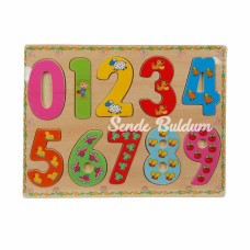 5215 Wooden Puzzle Numbers 10 Parça