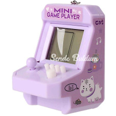 Mini Oyun Konsolu 23 Oyun Modlu Tetris Anahtarlık