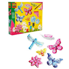 Kalıba Dök ve Boya Simli Kelebekler