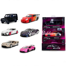 NessiWorld Jada 1:32 Pink Slips Model Oto Display 253292000