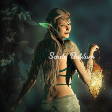 Nessiworld Karanlıkta Yanan Fosforlu Lateks Elf Kulağı 1 Çift 10x5 cm