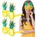 Nessiworld Tropikal Hawaii Ananas Şekilli Parti Gözlüğü 9.5 x 14 cm
