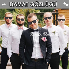 Nessiworld Damat Gözlüğü – Düğün ve Bekarlığa Veda Partisi Aksesuarı