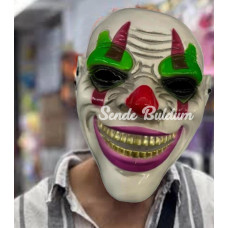 Nessiworld Delirten Gülüş Psikopat Palyaço Temalı Joker Maskesi