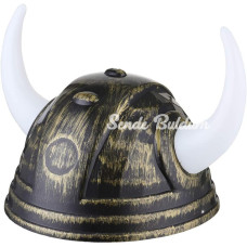 Viking Başlığı Asteriks Başlığı Altın Renk