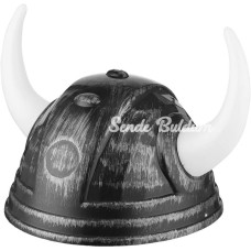 Viking Başlığı Asteriks Başlığı Gümüş Renk