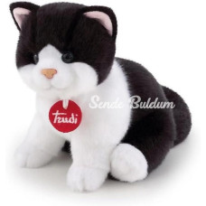 Trudi Peluş Siyah Beyaz Kedi 20 cm