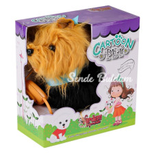 PFTB267 Yürüyen Tasmalı Peluş Köpek