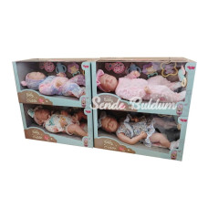 KNG9013 5 02 1 4 KUT 43 CM GERÇEKCİ BEBEK VE