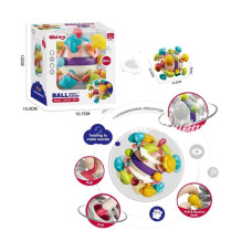 BIB6034Vardem 6 in 1 Diş Kaşıyıcılı Bebek Topu