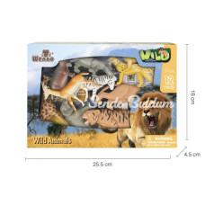 590159035904 Kutulu 12 parça Hayvan Seti