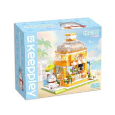 Nessiworld KP28017 Keeppley Kitten Juice Shop Blok Seti 315 Parça Vagonlife
