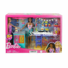 HNK99 Barbie Brooklyn ve Malibunun Sahildeki Yiyecek Standı