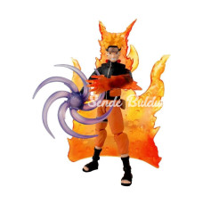 37711 Anime Heroes Naruto 16 cm Figür  Uzumaki Figür ve Aksesuar Seti