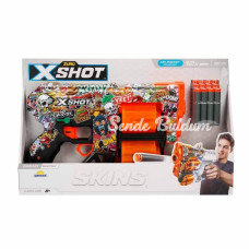 36517 XShot Skins Dread 12 Mermili Sünger Dart Atan Silah 31 cmSunman