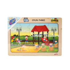 NessiWorld ONY175176177178 AHŞAP EĞİTİCİ PUZZLE OYUN PARKI