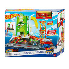 NessiWorld HTN79 Hot Wheels Elektrikli Araç Şarj İstasyonu Oyun Seti