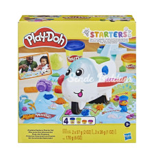 Nessi World F8804 PlayDoh Starters Eğlenceli Uçak Oyun Seti +3 yaş