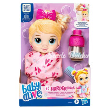 Nessi World F9119 Baby Alive Şampuan Sevgisi Sarışın Bebek +3 yaş