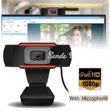 Webcam Orjınal 1080p Konferans Kamera Dahili Mikrofon Chat Görüntülü Sohbet Yayın Kamerası Hd Video