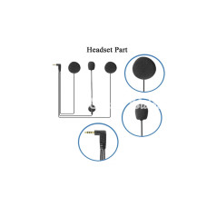 Jack Girişli 3.5mm İntercom Kulaklığı Bt31bt22bt35 Uyumlu Motorsiklet Kask Yedek Mikrofon