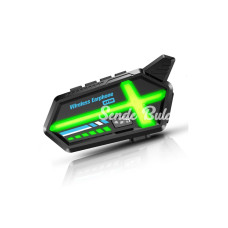 Bt26 Motosiklet Kask Kulaklık Bluetooth Rgb Işıklı 2 Eşleşme Özellikli 1000 Mah Intercom