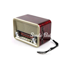Nostalji Radyo Nns Ns1537bt Şarjlı Fm Radyo Bluetooth Usb Aux