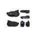 Bt68 Motosiklet Kask Bluetooth Kulaklık 1080p Kamera Ses Kontrolü Video Kayıt Özellikli İntercom