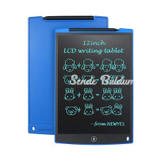 12 Inc Writing Lcd Grafik Dijital Kalemli Çizim Tableti Yazı Tahta Not Yazma Eğitim Tableti