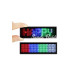 Matrix Kayan Led Yaka Rozeti Mobil Kontrollü Dijital Etiket 9×3cm