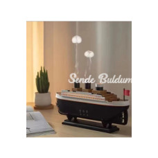 Titanic Gemi Hava Nemlendirici Işıklı Fonksiyonlu Buhar Makinesi Kumandalı Titanic Gemi Hava Nemlendirici Işıklı Fonksiyonlu Buhar Makinesi Kumandalı