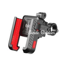 Gidon Bağlantılı 360° Derece Ayarlanabilir 3.5”7.2” Uyumlu Motosiklet Bisiklet Telefon Tutucu Gidon Bağlantılı 360° Derece Ayarlanabilir 3.5”7.2” Uyumlu Motosiklet Bisiklet Telefon Tutucu